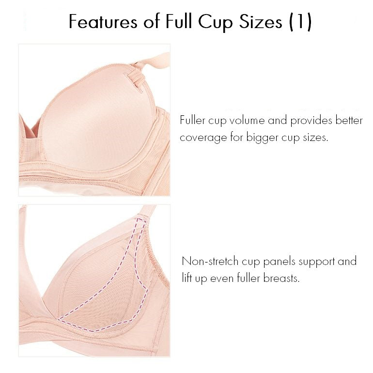 Hug Me Wireless Shaping Bra (Full Cup)