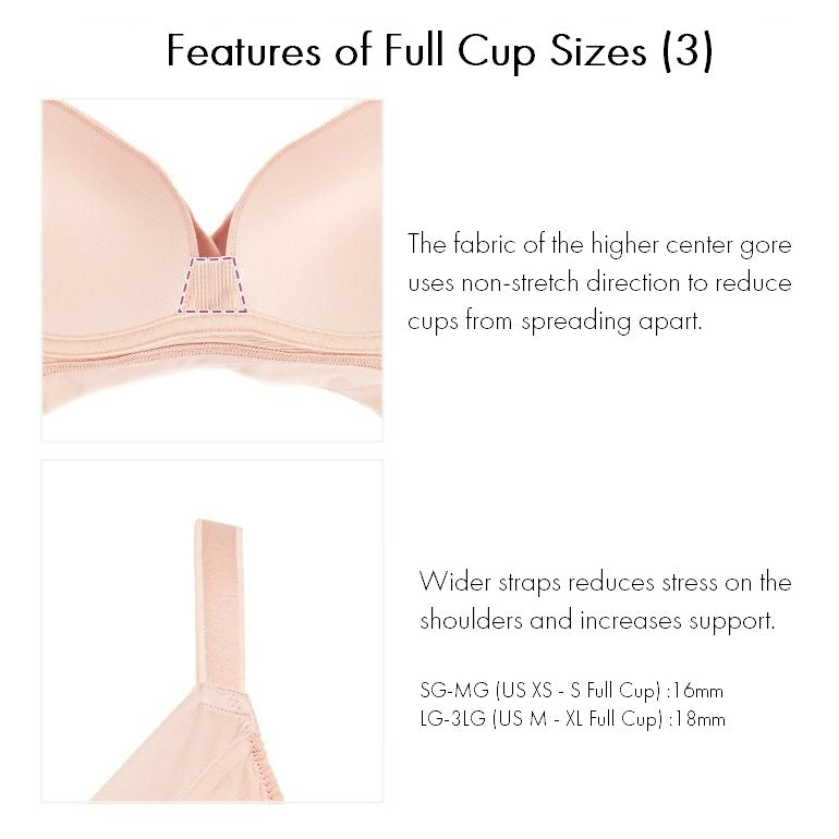 Hug Me Wireless Shaping Bra (Full Cup)