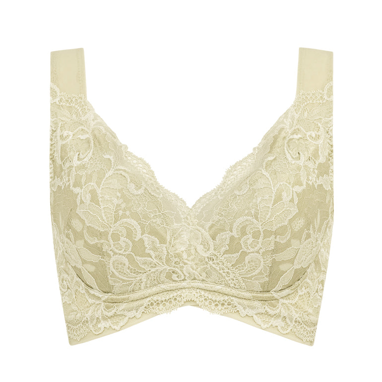 Full Coverage Lacy Wireless Bra 24