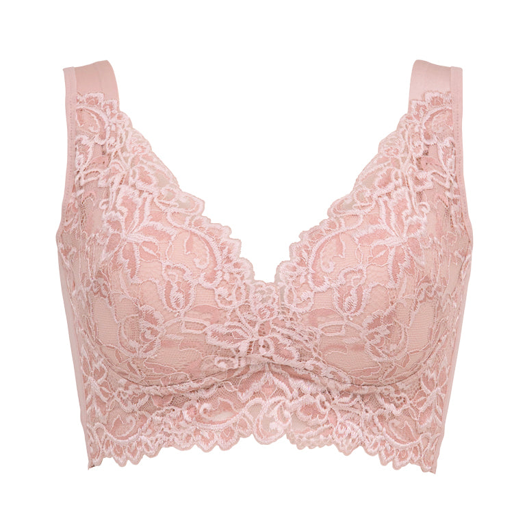 Beautiful Lace Wireless Shaping Bra 25
