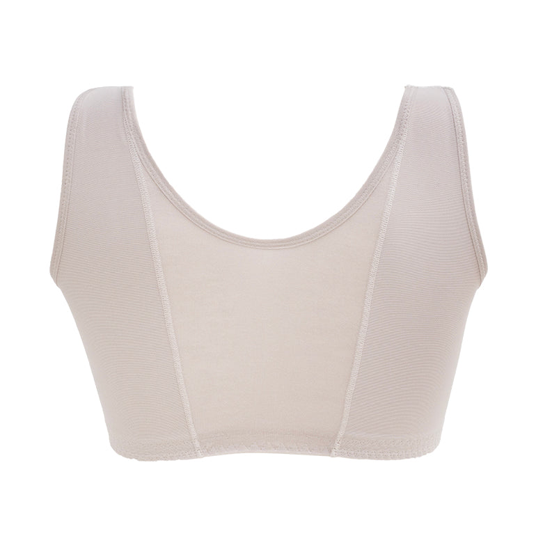 Smooth Zip Front Wireless Bra 25