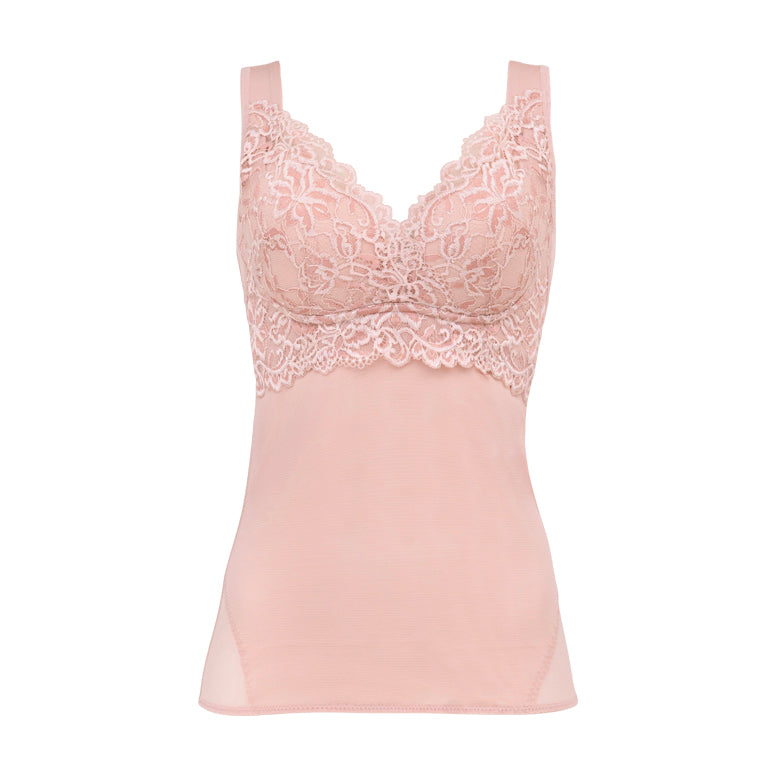 Beautiful Lace Shaping Bra Camisole 25